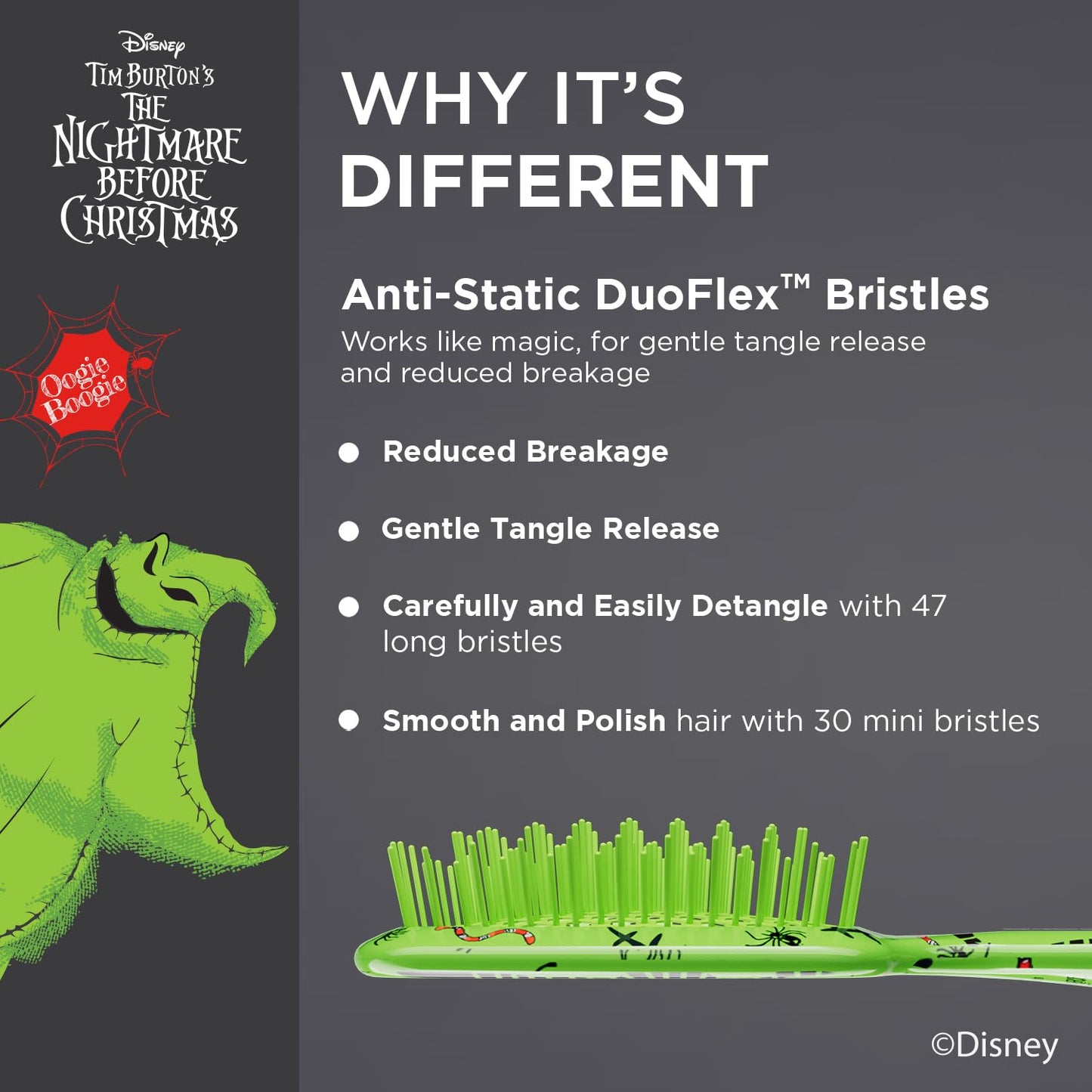 FHI Heat UNbrush Nightmare Before Christmas Collection - Oogie Boogie