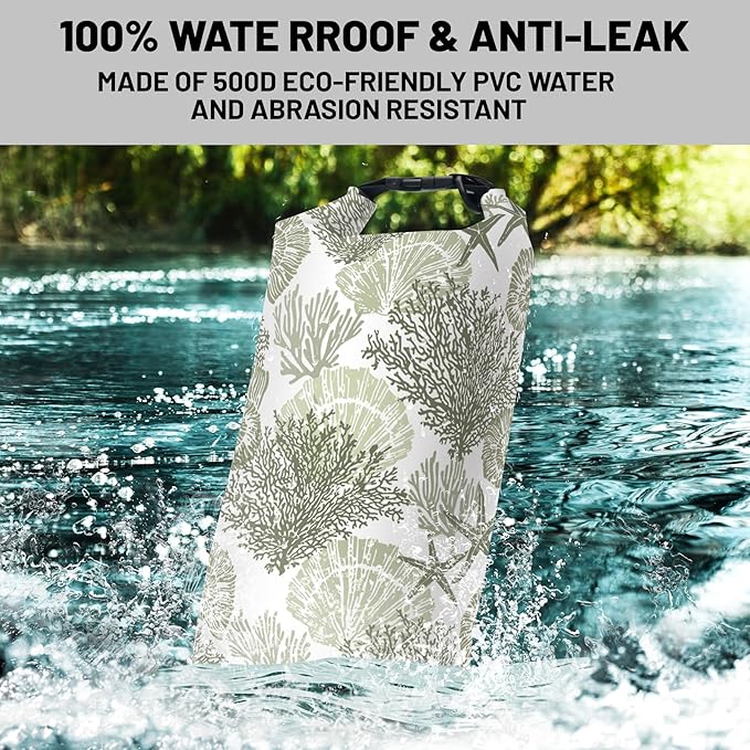 Waterproof Dry Bag,Roll Top Waterproof Backpack 2L/5L/10L/20L/30L/40L Floating Lightweight Bags for Kayaking, Boating, Fishing, Swimming Camping