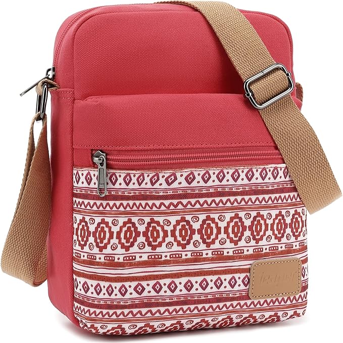 Leaper Girls Crossbody Purses for Kids 2 PCS Cross Body Bag Women Messenger Bag Girls Canvas Bag Cross Body Purse Set