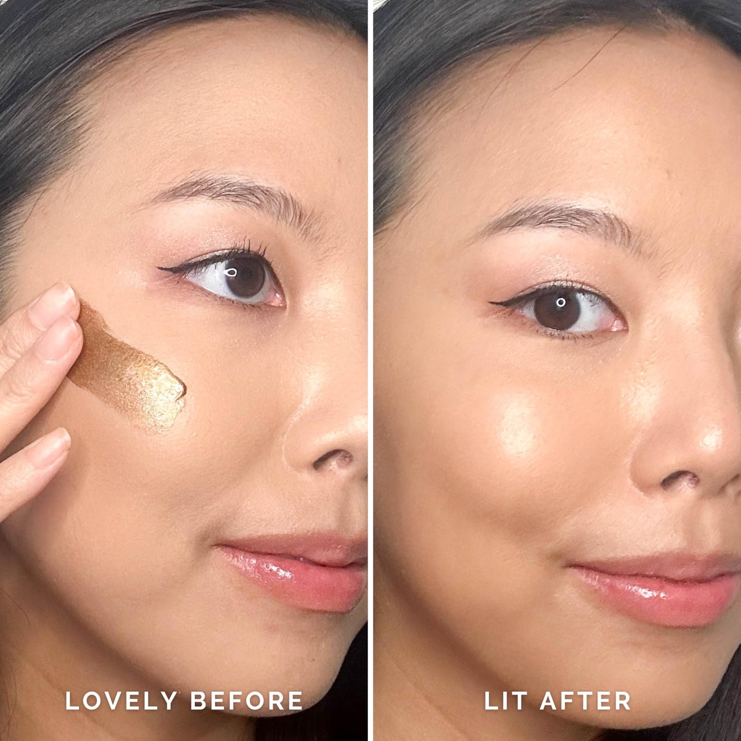 Elizabeth Mott Thank Me Later Glow Enhancer & Primer – Dermatologist & Allergy Tested – Illuminating Makeup Base & Highlighter for a Natural Glow – Vegan, Cruelty-Free - Tan Sheer Glow Shade, 30g