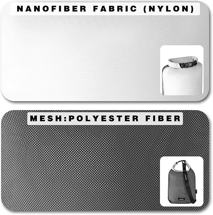 Waterproof dry sack Lightweight Dry Bag Soft and comfortable stuff sacks for backpacking Rafting Boating Camping (Orange, 4L 8L)