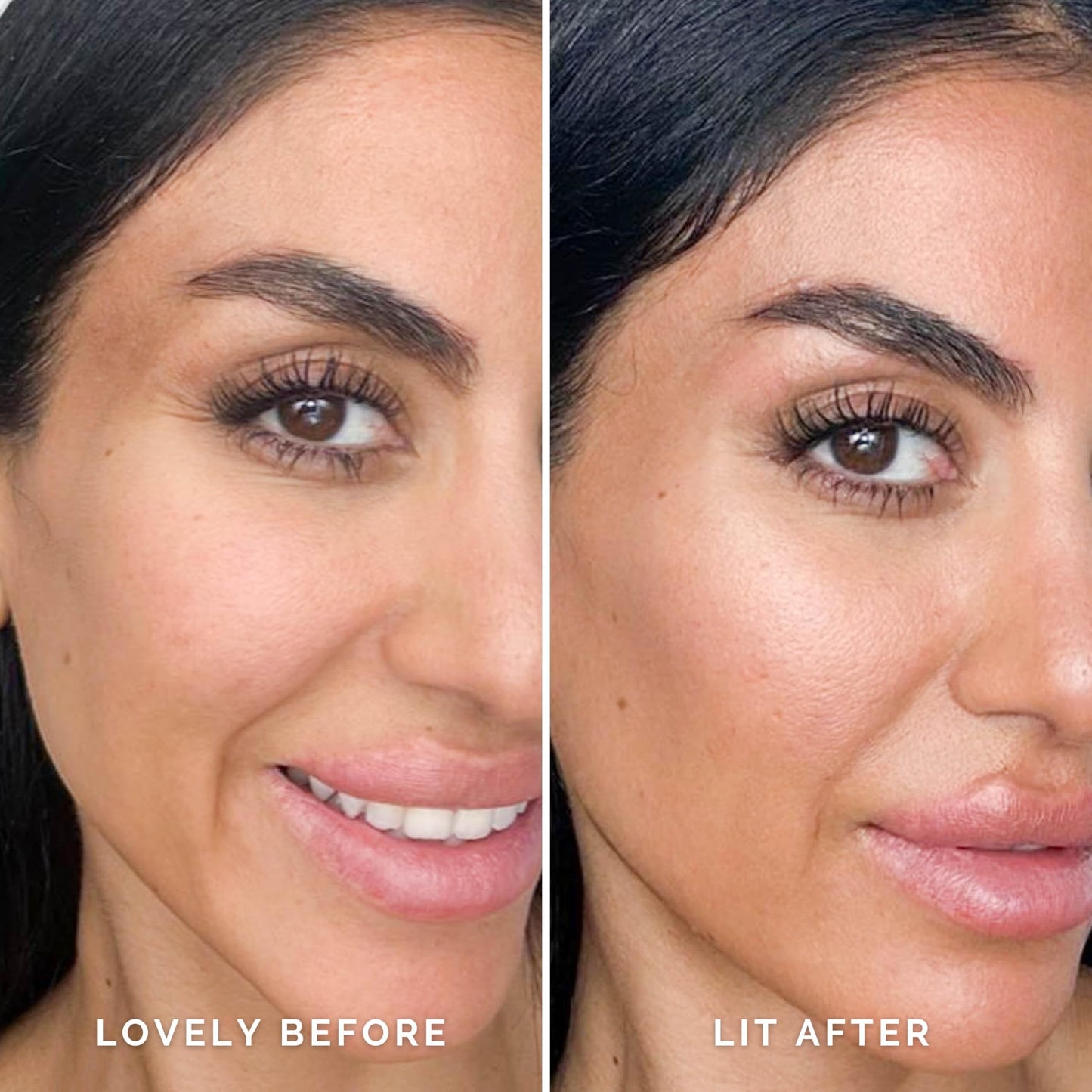 Elizabeth Mott Thank Me Later Glow Enhancer & Primer – Dermatologist & Allergy Tested – Illuminating Makeup Base & Highlighter for a Natural Glow – Vegan, Cruelty-Free - Tan Sheer Glow Shade, 30g