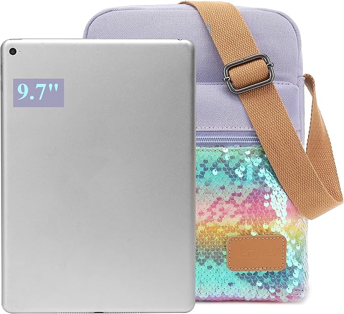 Leaper Girls Crossbody Purses for Kids 2 PCS Cross Body Bag Women Messenger Bag Girls Canvas Bag Cross Body Purse Set