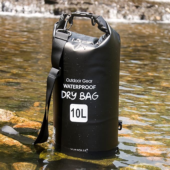 Waterproof Dry Bag Backpack 5L/10L/20L/30L/40L, Roll Top Floating Waterproof Storage Bags for Kayaking, Boating, Swimming, Hiking, Camping and Fishing