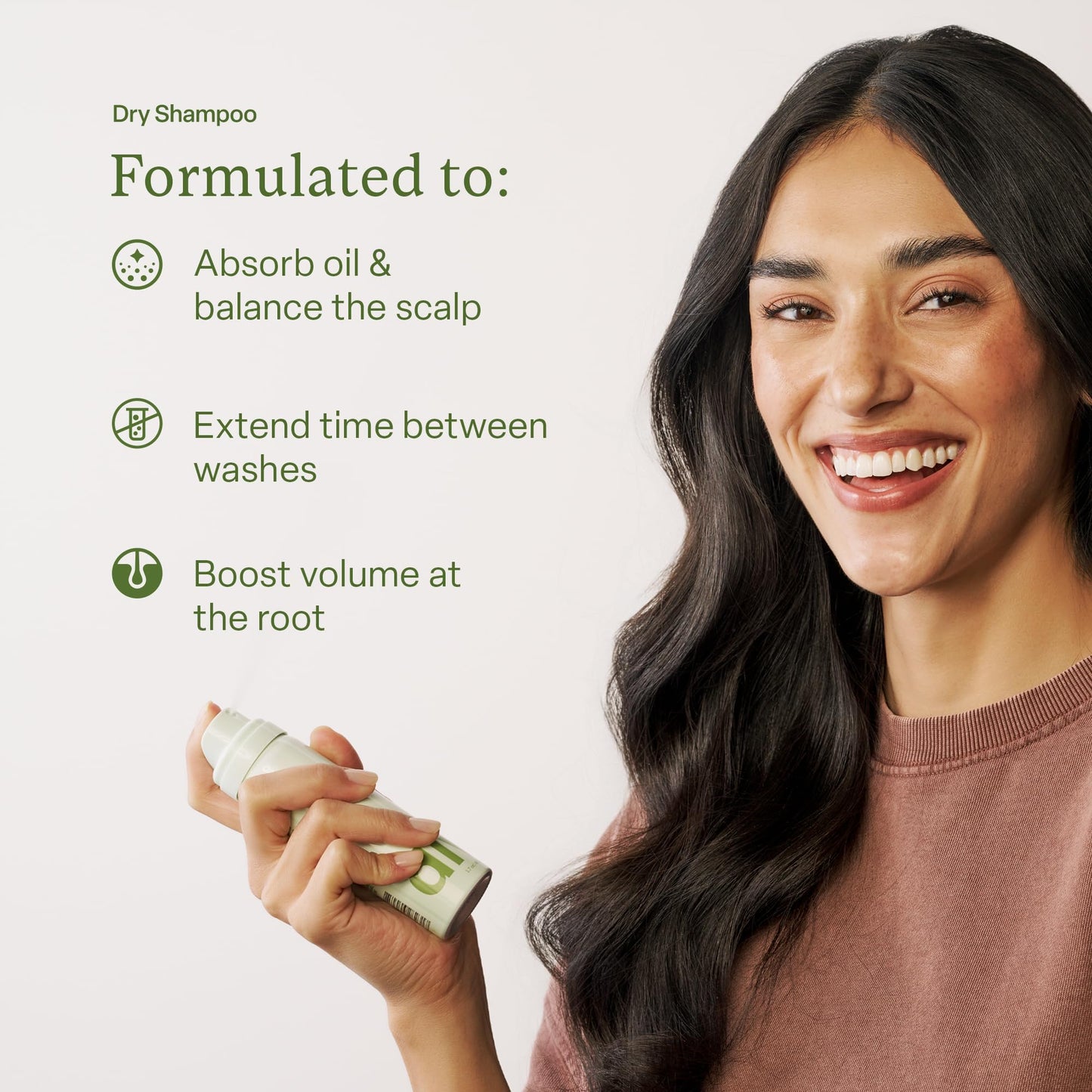 divi Dry Shampoo, 1.7 oz, Revives Hair Between Washes