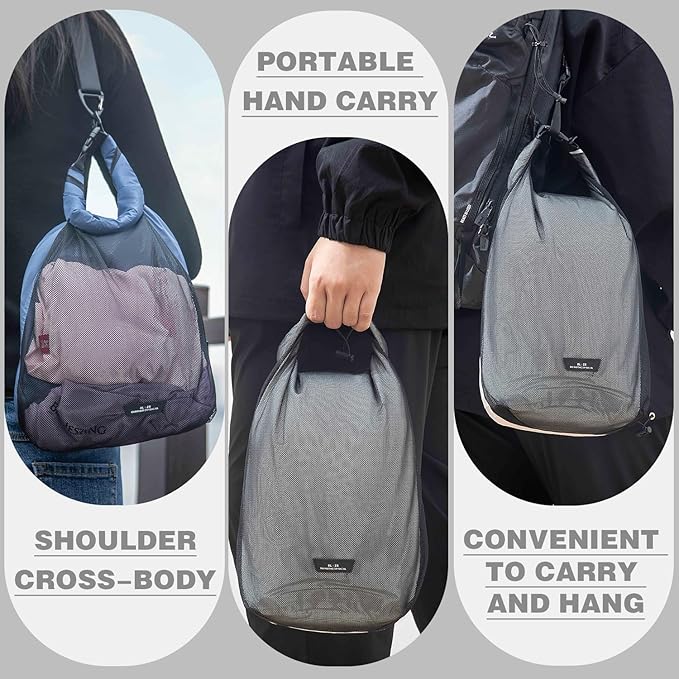 Waterproof dry sack Lightweight Dry Bag Soft and comfortable stuff sacks for backpacking Rafting Boating Camping (Green, 4L 8L)