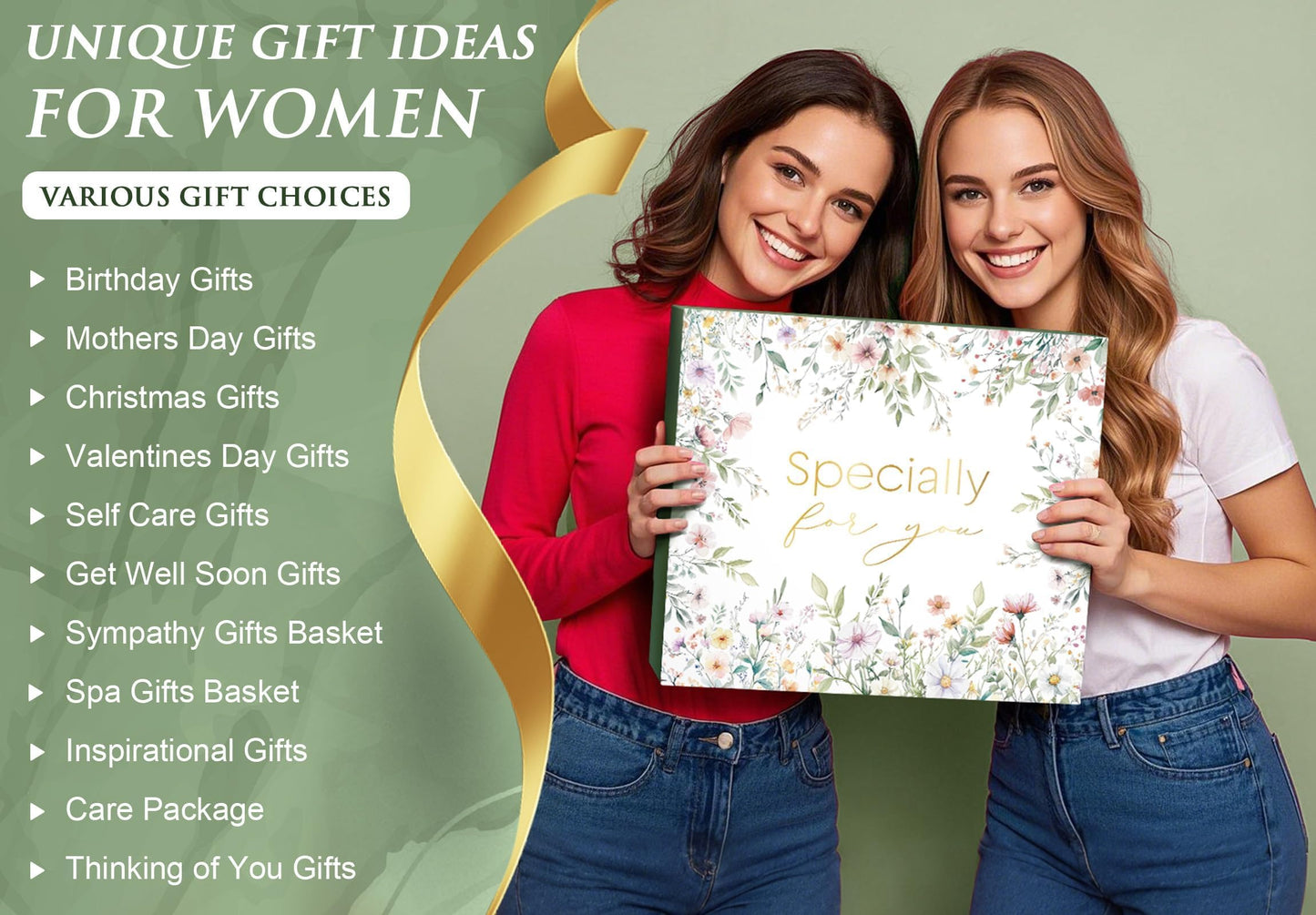 Self Care Gifts for Women Get Well Soon Gifts, Birthday Gifts for Women Care Package, Sympathy Gift Baskets Spa Gifts Thinking of You Inspirational Mothers Day Gifts for Mom Her Wife Friend Grandma