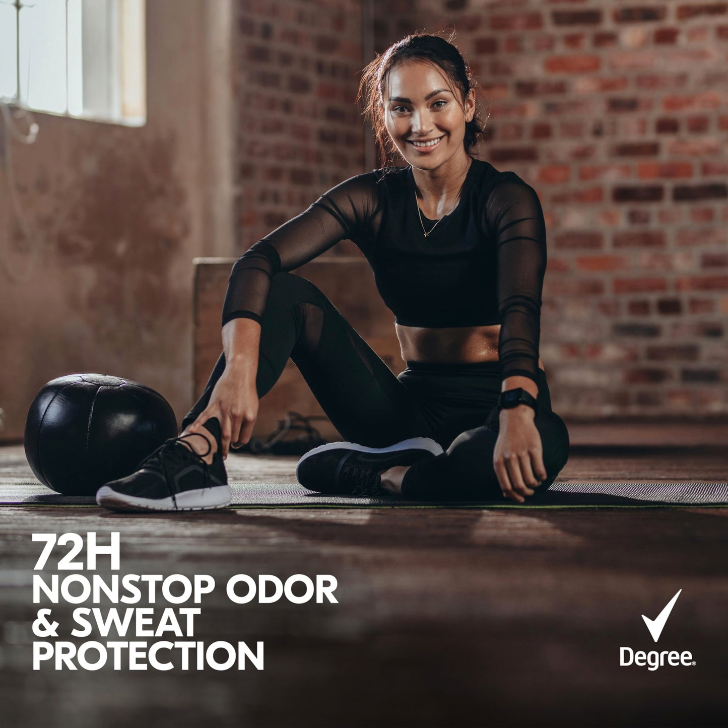 Degree Antiperspirant Deodorant Shower Clean Twin Pack 72-Hour Sweat & Odor Protection Antiperspirant for Women with Body Heat Activated Technology 2.6 oz