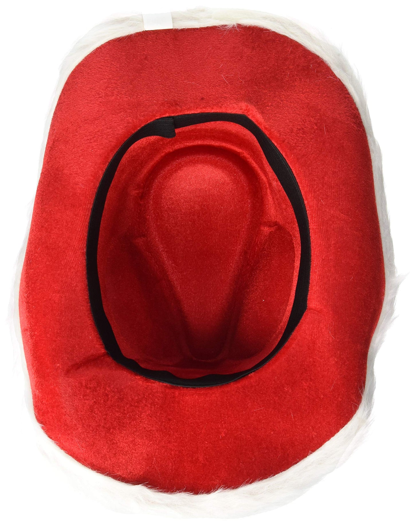Santa Cowboy Hat - Adult Size, 1 Pc