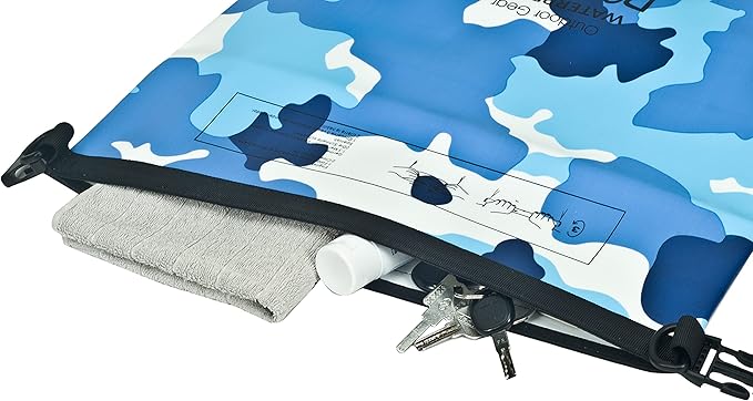 Waterproof Dry Bag Backpack 5L/10L/20L/30L/40L, Roll Top Floating Waterproof Storage Bags for Kayaking, Boating, Swimming, Hiking, Camping and Fishing