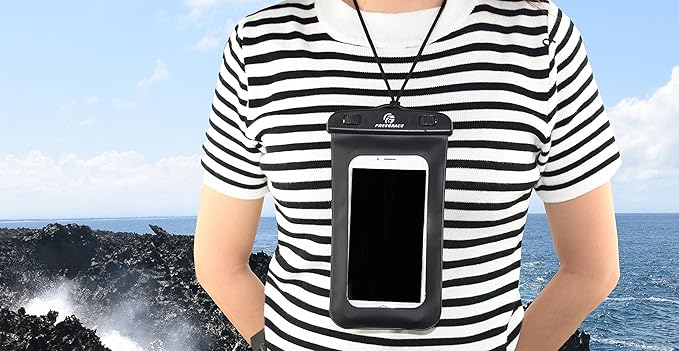 Waterproof Pouches with Waist Strap / Pouch Case Bundle Set- Keep Your Phone & Valuables Dry and Safe - Waterproof Dry Bags for Boating Swimming Snorkeling Kayaking Beach Water Parks Pool