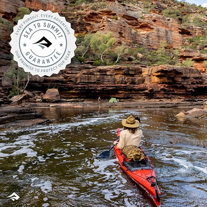 Sea to Summit eVac Compression Dry Bag, Waterproof Compression Sack, 13 Liter, High Rise Grey