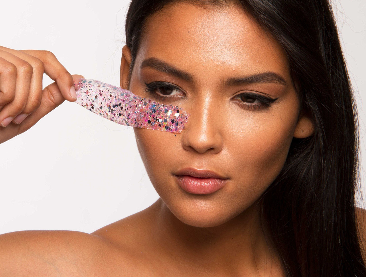 Cosmetic Glitter Glue, The Original Peel Off Formula. KARIZMA Beauty. Face Chunky Glitter Glue Adhesive Body Cosmetic Makeup Glitter Primer