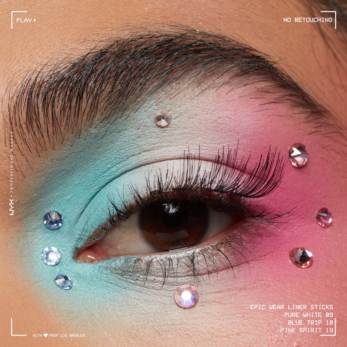 NYX PROFESSIONAL MAKEUP Epic Wear Liner Stick, Long-Lasting Eyeliner Pencil - Pure White