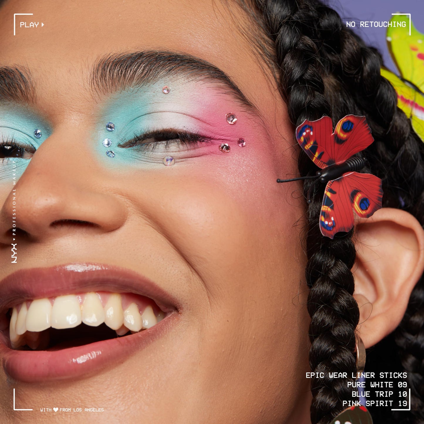 NYX PROFESSIONAL MAKEUP Epic Wear Liner Stick, Long-Lasting Eyeliner Pencil - Pure White