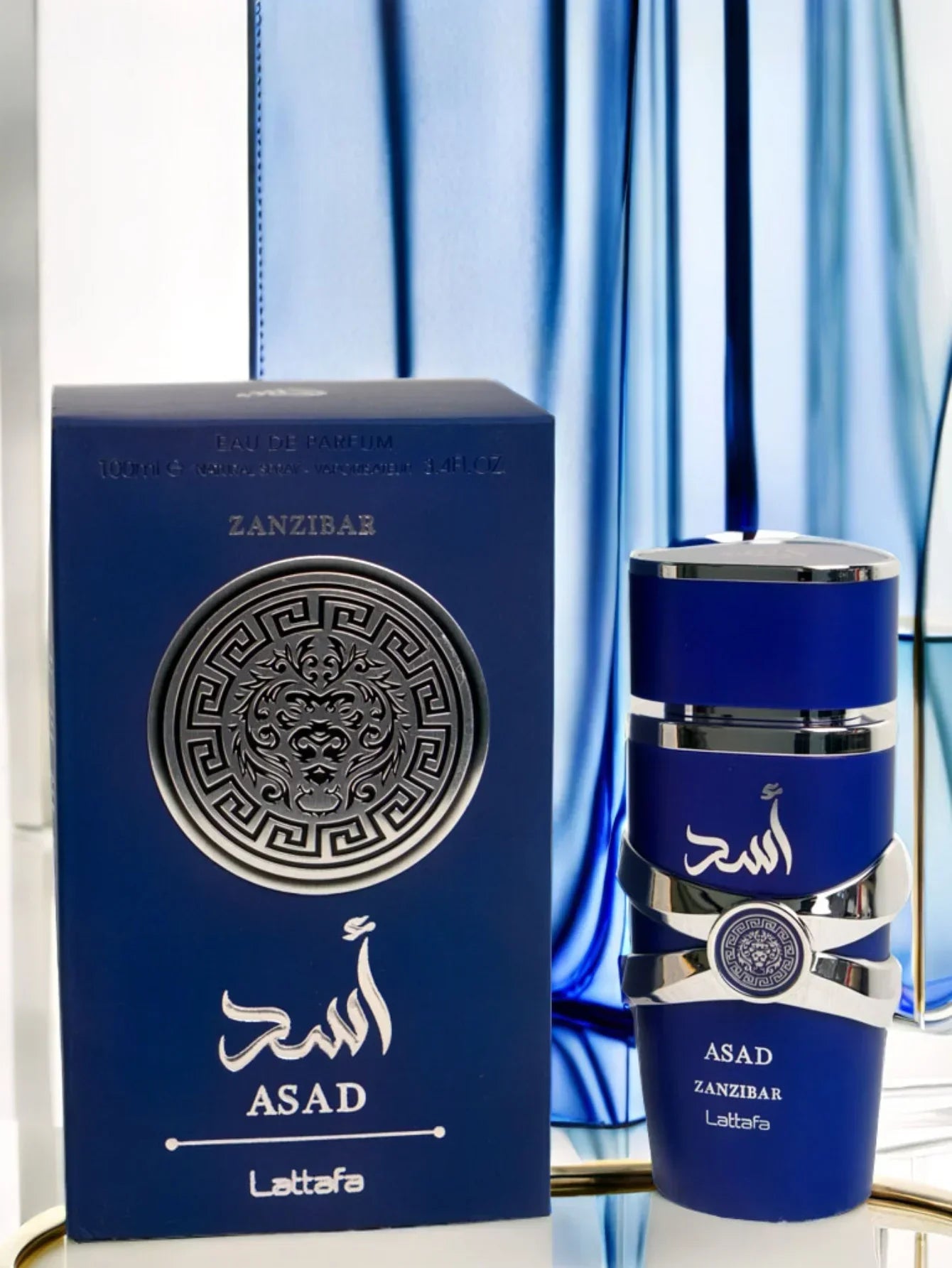 Lattafa Asad Zanzibar Blue EDP Perfume