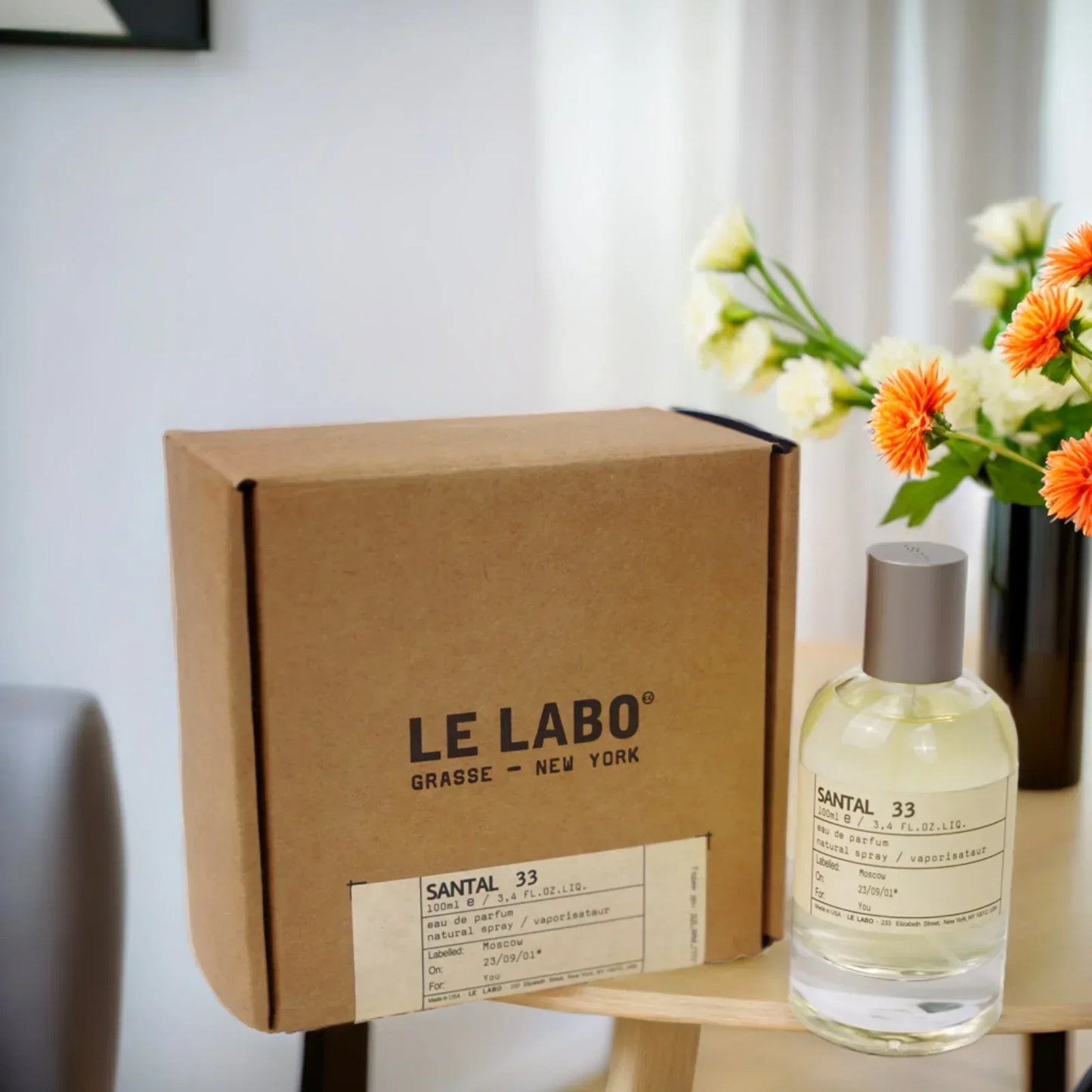 Unisex Le Labo Santal No.33 Inspired Perfume