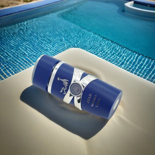 Lattafa Asad Zanzibar Blue EDP 3.4OZ