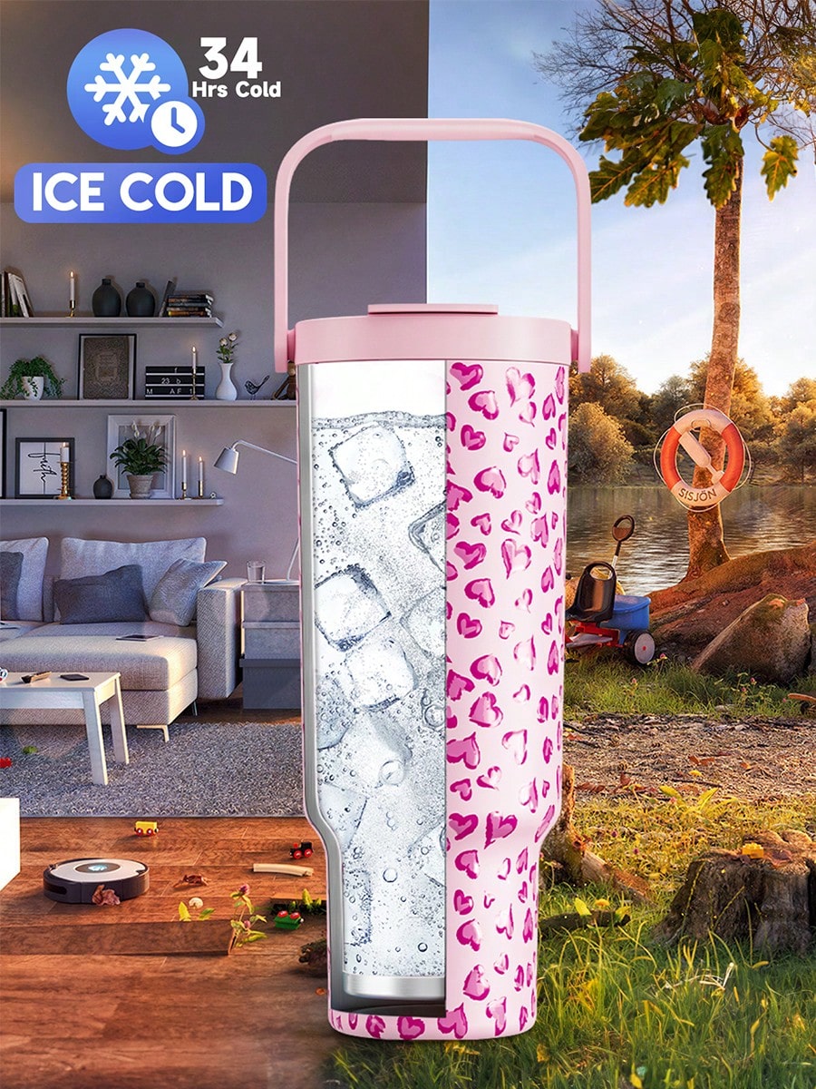 Meoky 40oz Insulated Handle Tumbler