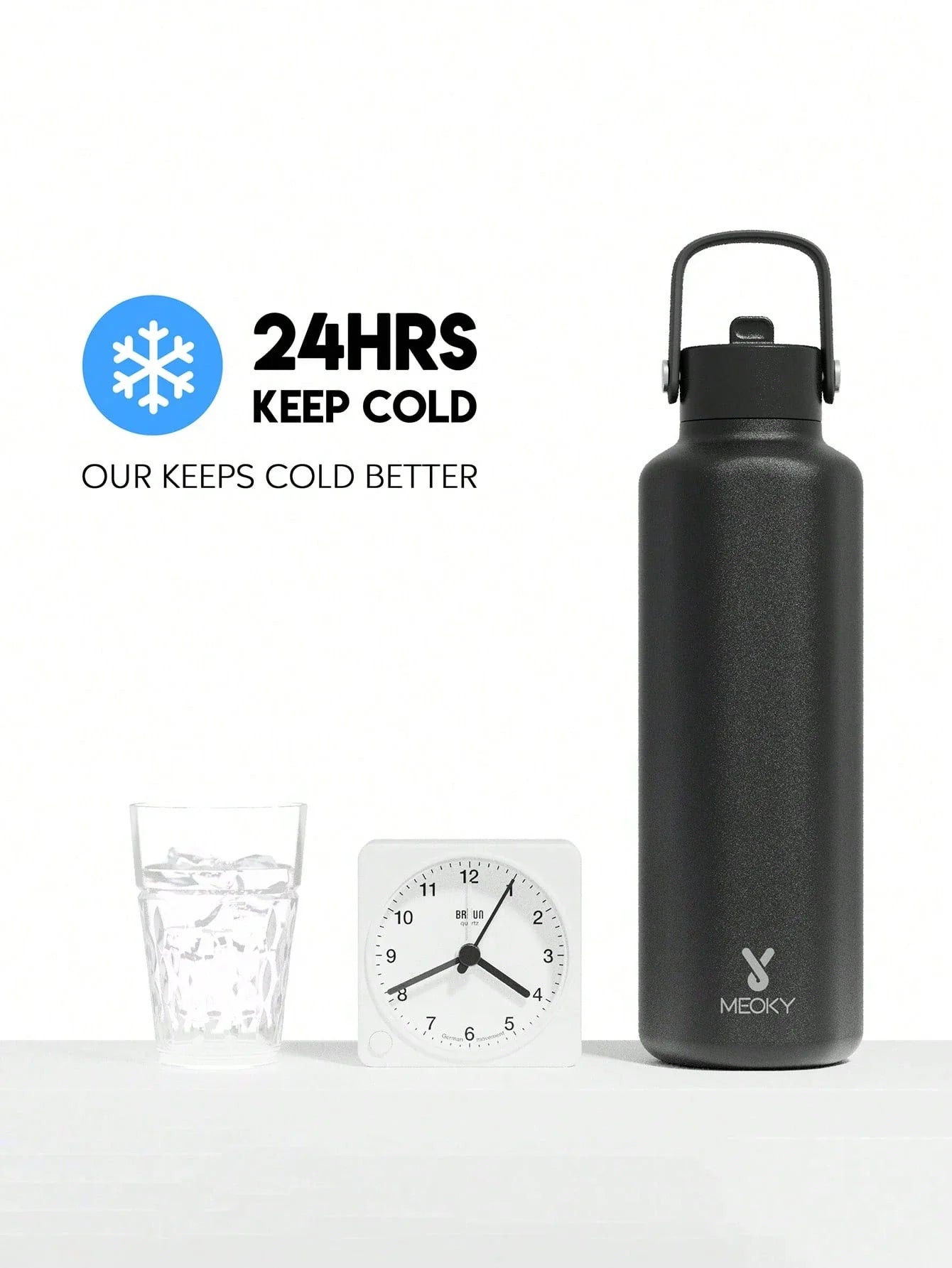 Meoky 24oz Insulated Tumbler Cup