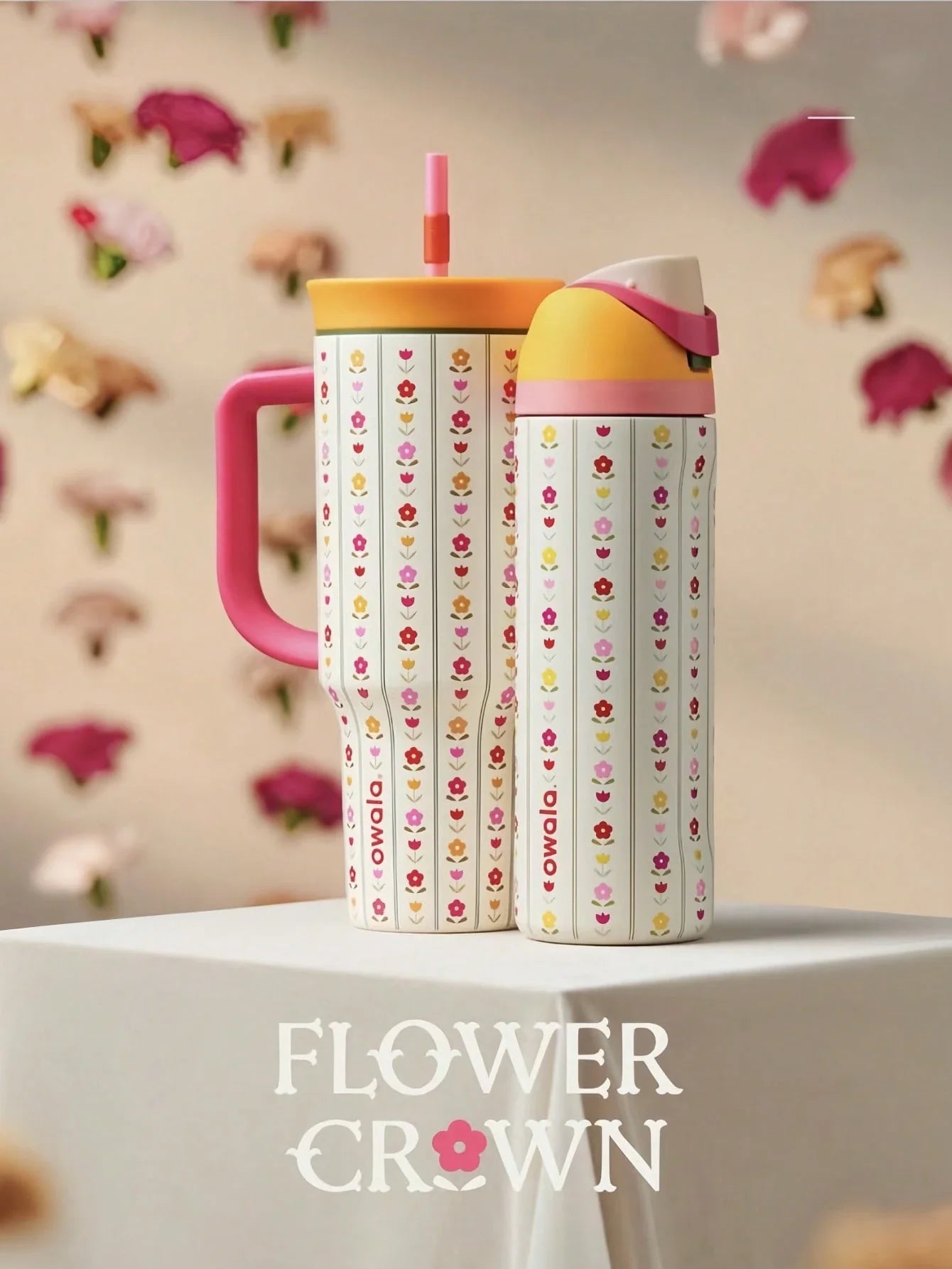 Owala Flower Crown Hydration Bottle