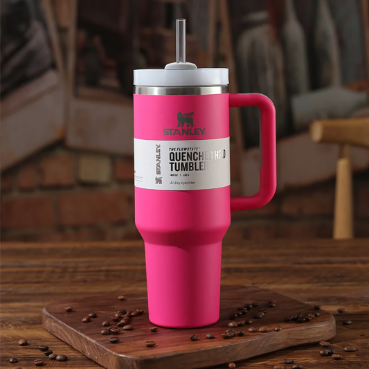 Stanley Pink Quencher Tumbler 40oz