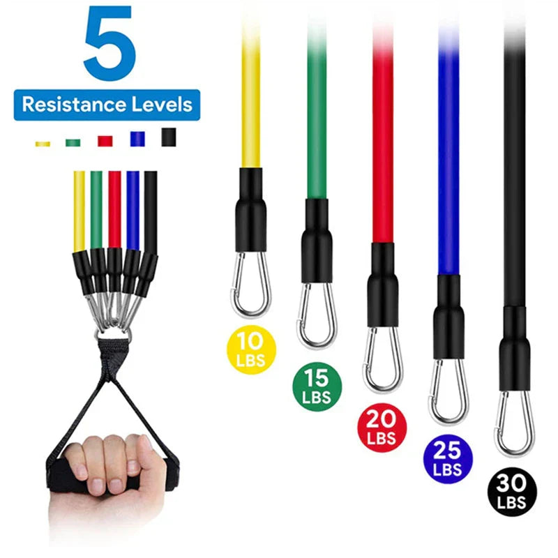 11PCS Resistance Bands Set
