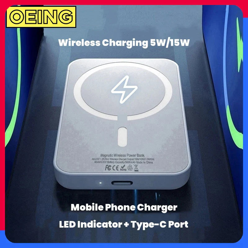 Magnetic Type-C MagSafe Power Bank
