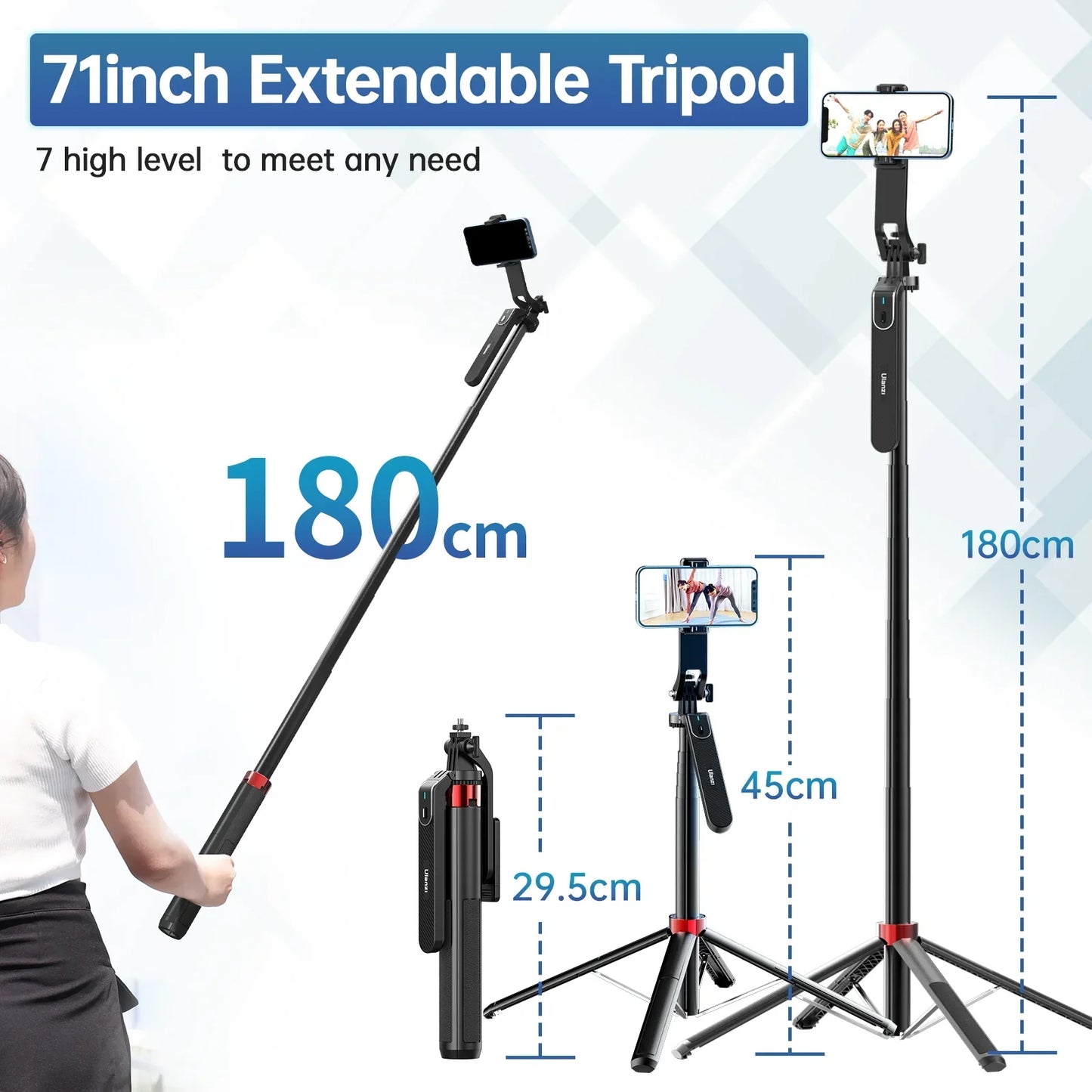 Ulanzi MA09 Selfie Stick Tripod
