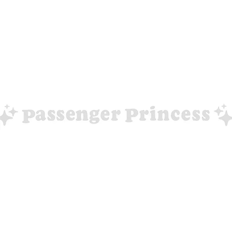 Passenger Princess Star Mirror Stickers