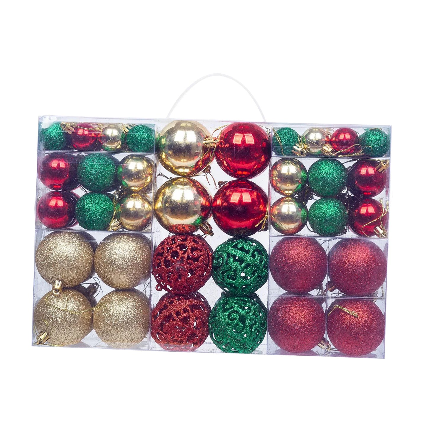 100pcs Shatterproof Christmas Ball Ornaments