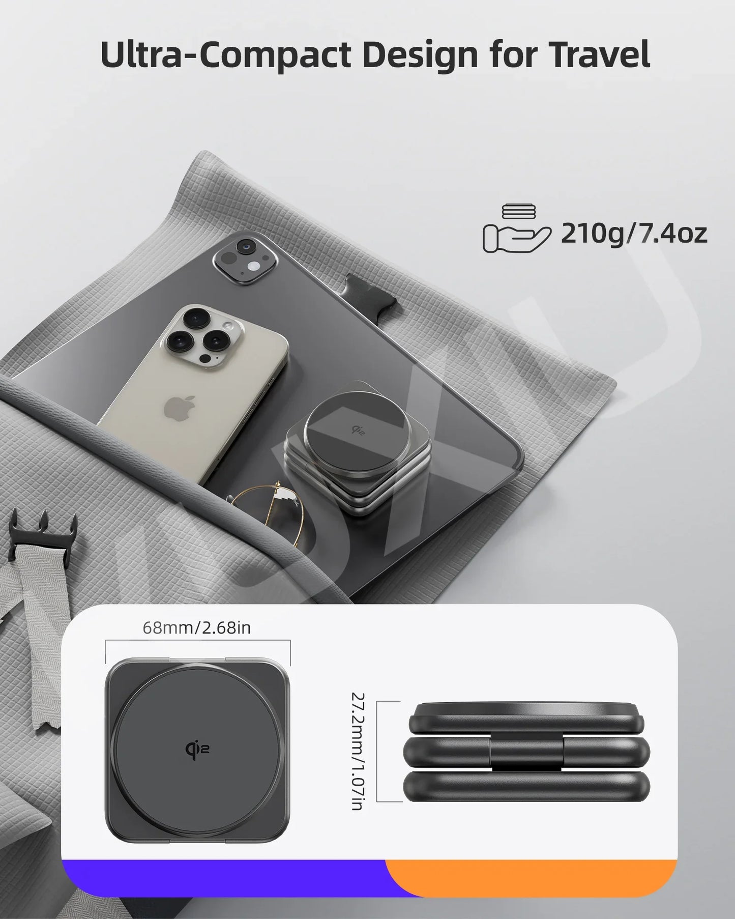 KUXIU X40Q 3-in-1 Charger