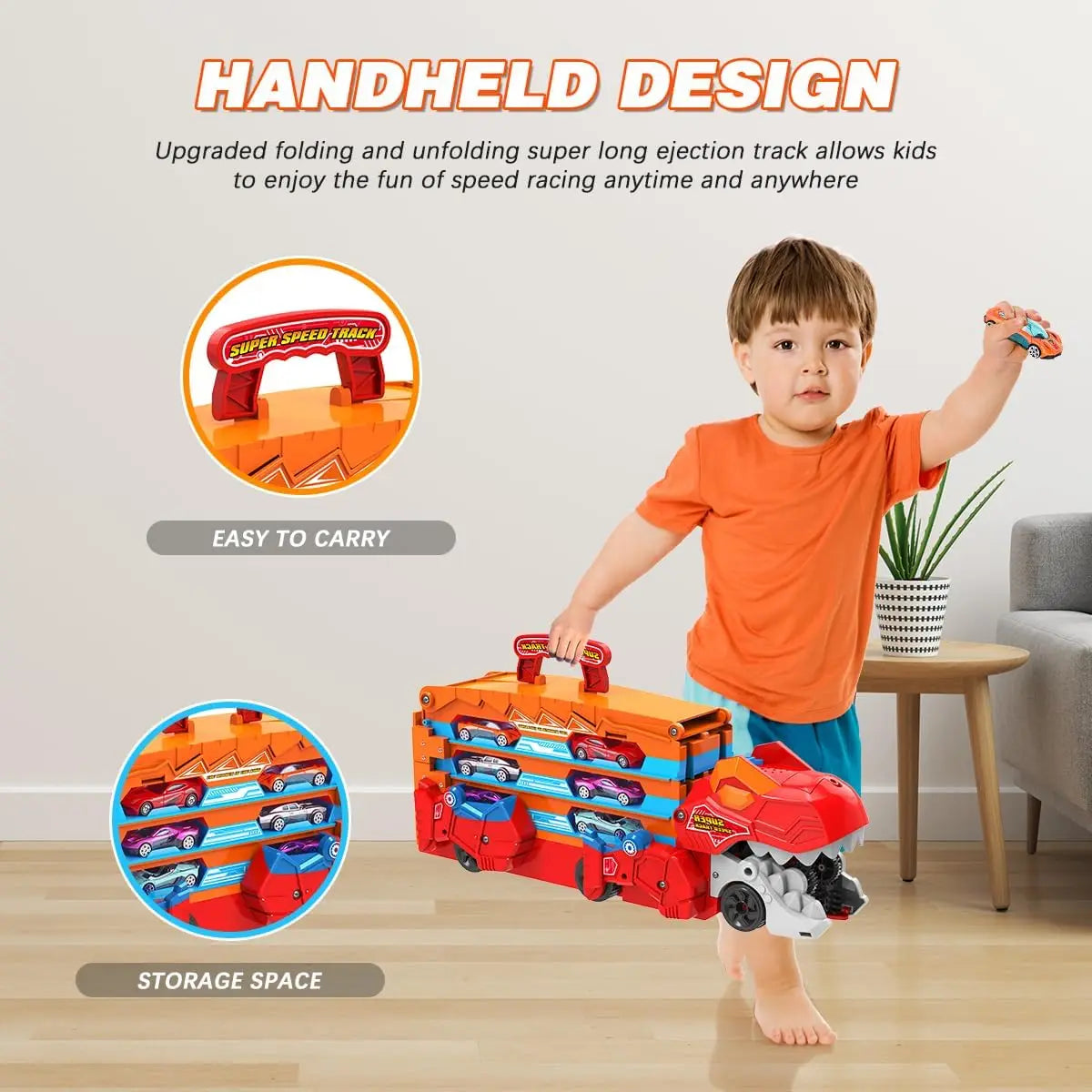 3-in-1 Dinosaur Transport Truck