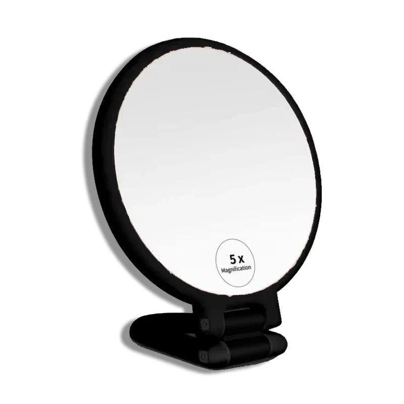 Vintage Double-Sided Magnifying Mirror