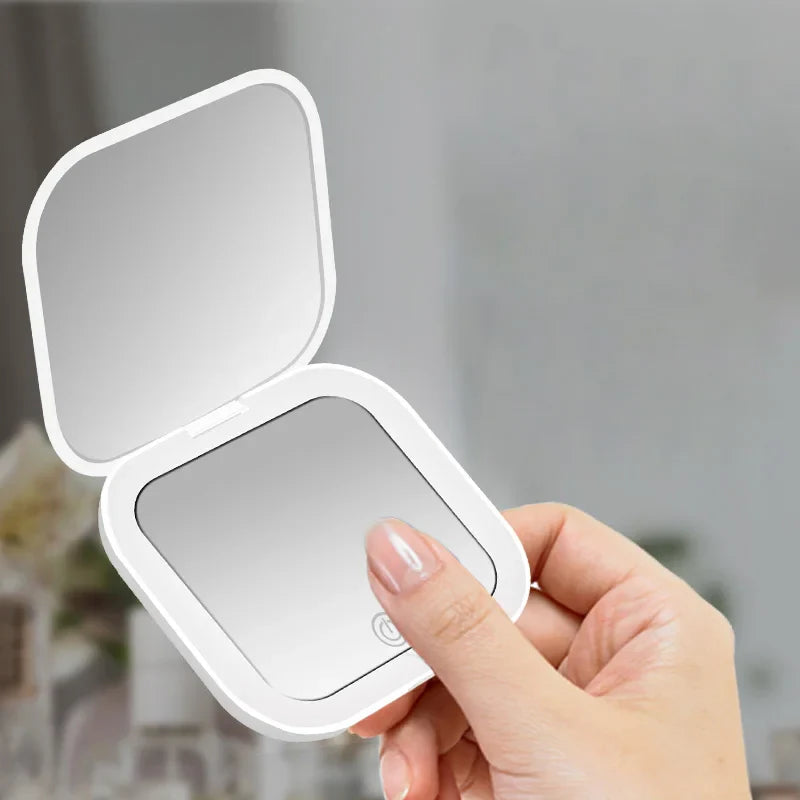 cosmomiro Compact Mini Lighted Mirror