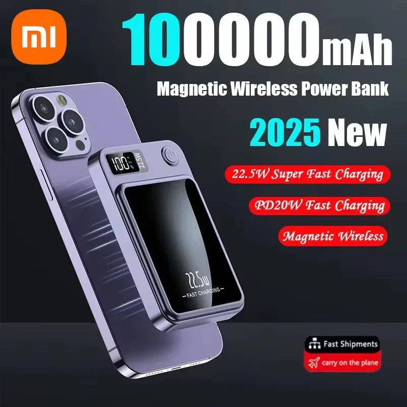 Xiaomi 100000mAh Magnetic Power Bank