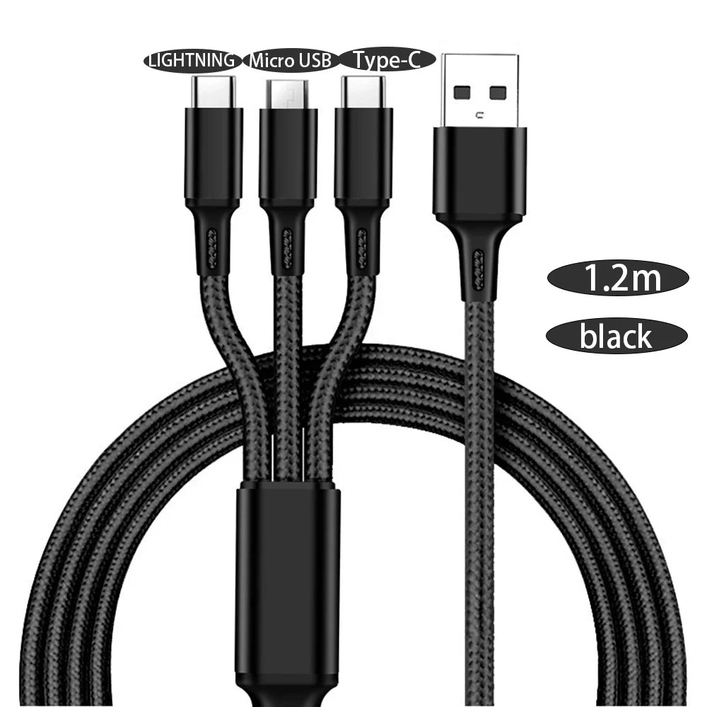 3-in-1 Fast Charging Cable