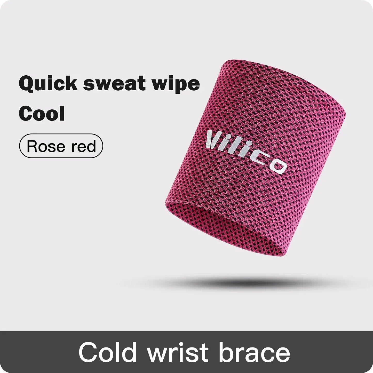 Ice Cooling Wrist Sweatband