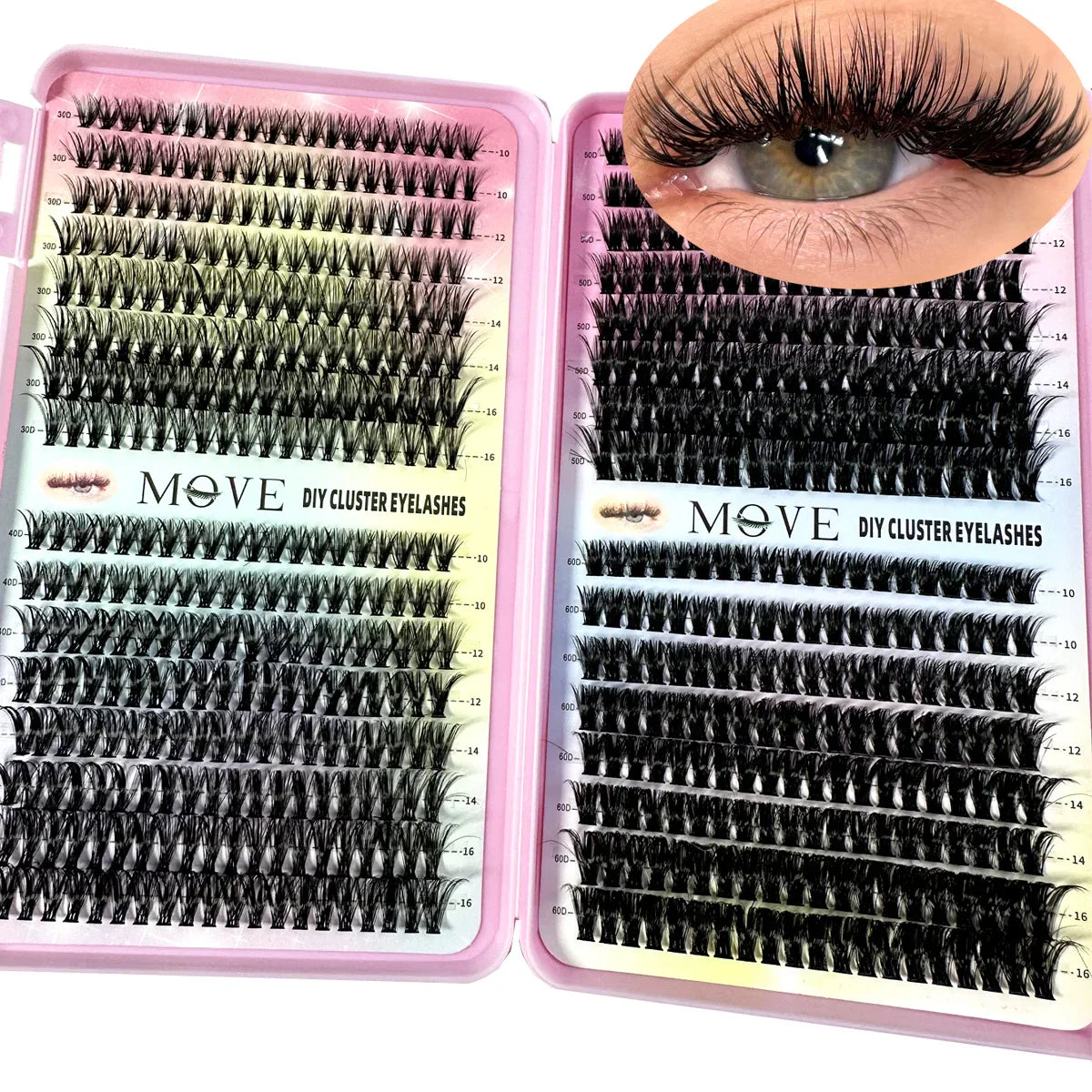 640PCS 5D Fluffy Lashes Kit