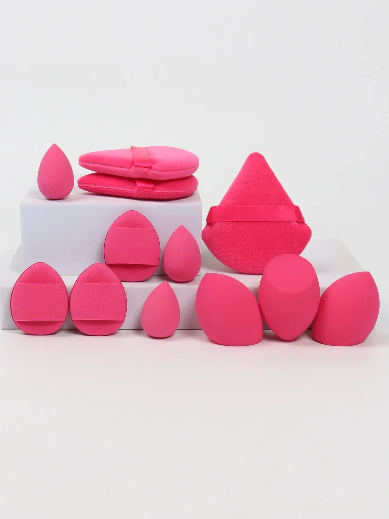 GlamEase 12-Piece Makeup Sponge Set