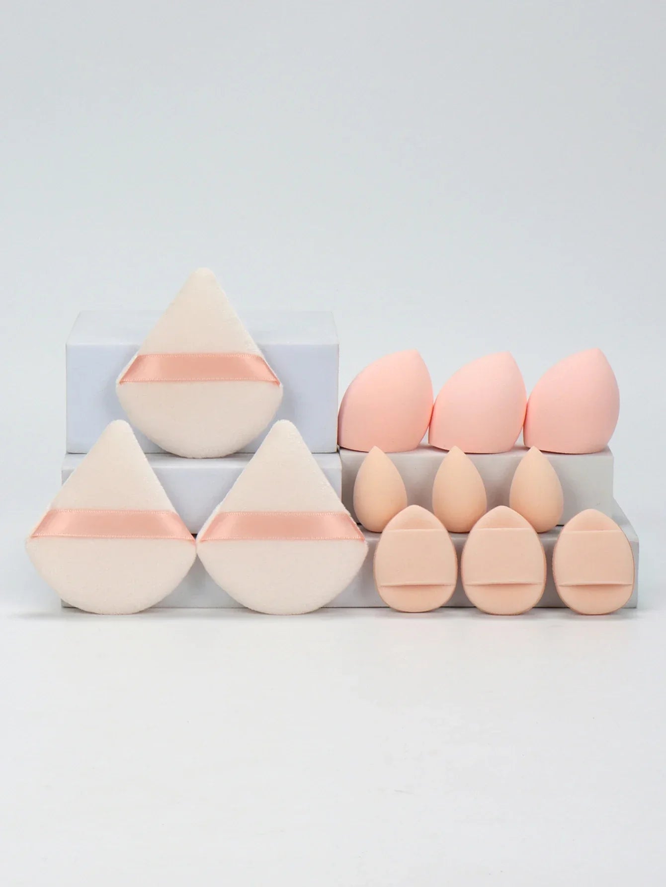 GlamEase 12-Piece Makeup Sponge Set