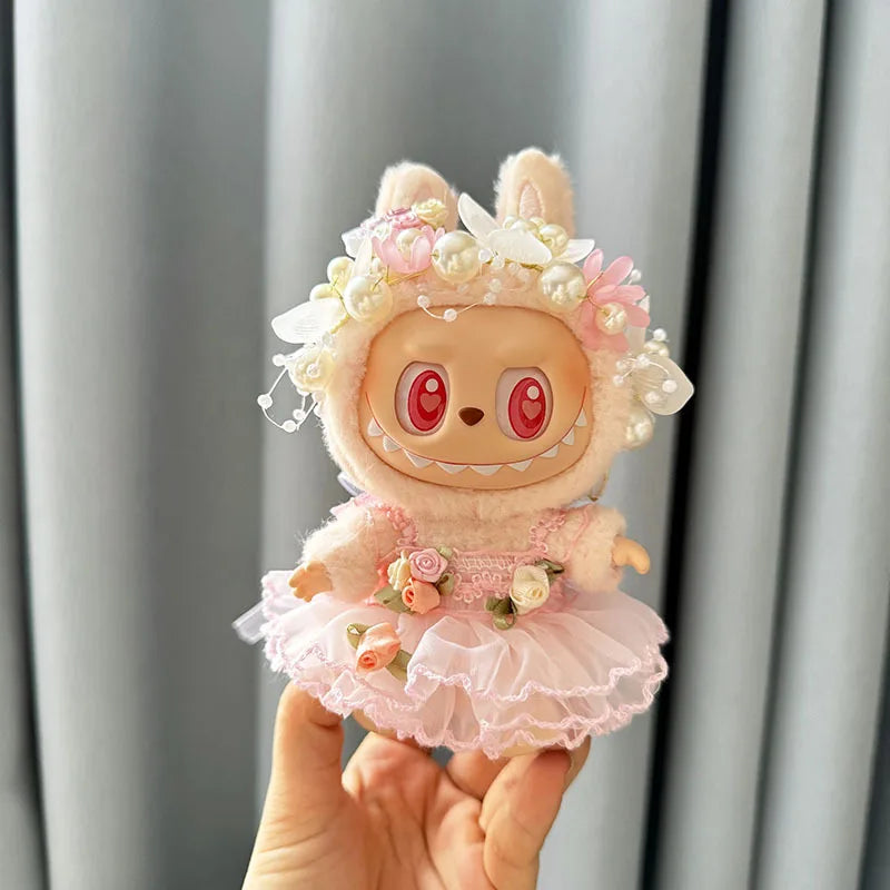 Labubu Idol Strawberry Outfit