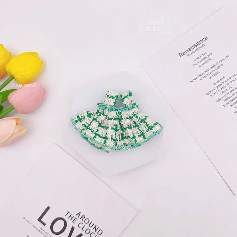 ZTOYL Labubu Pink Princess Dress Set