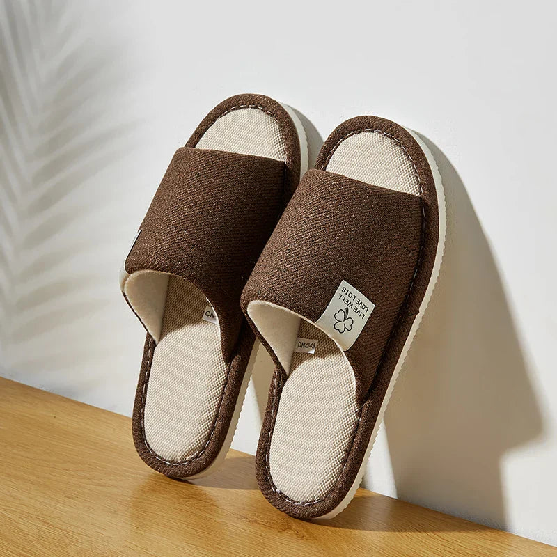 Home Linen Slippers for Men