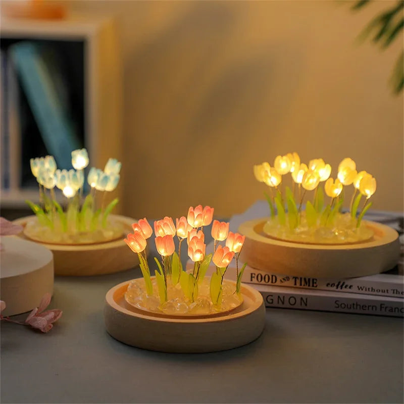 DIY Tulip LED Night Light