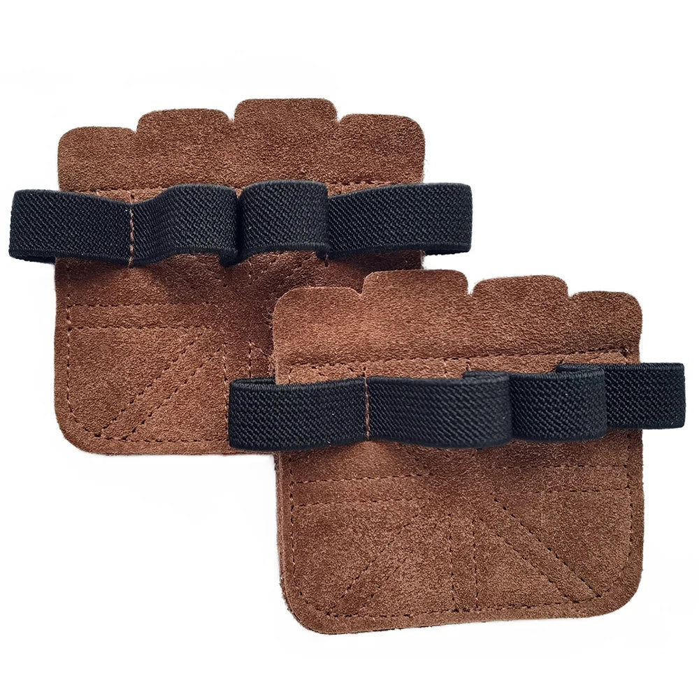 Cowhide Weightlifting Gloves