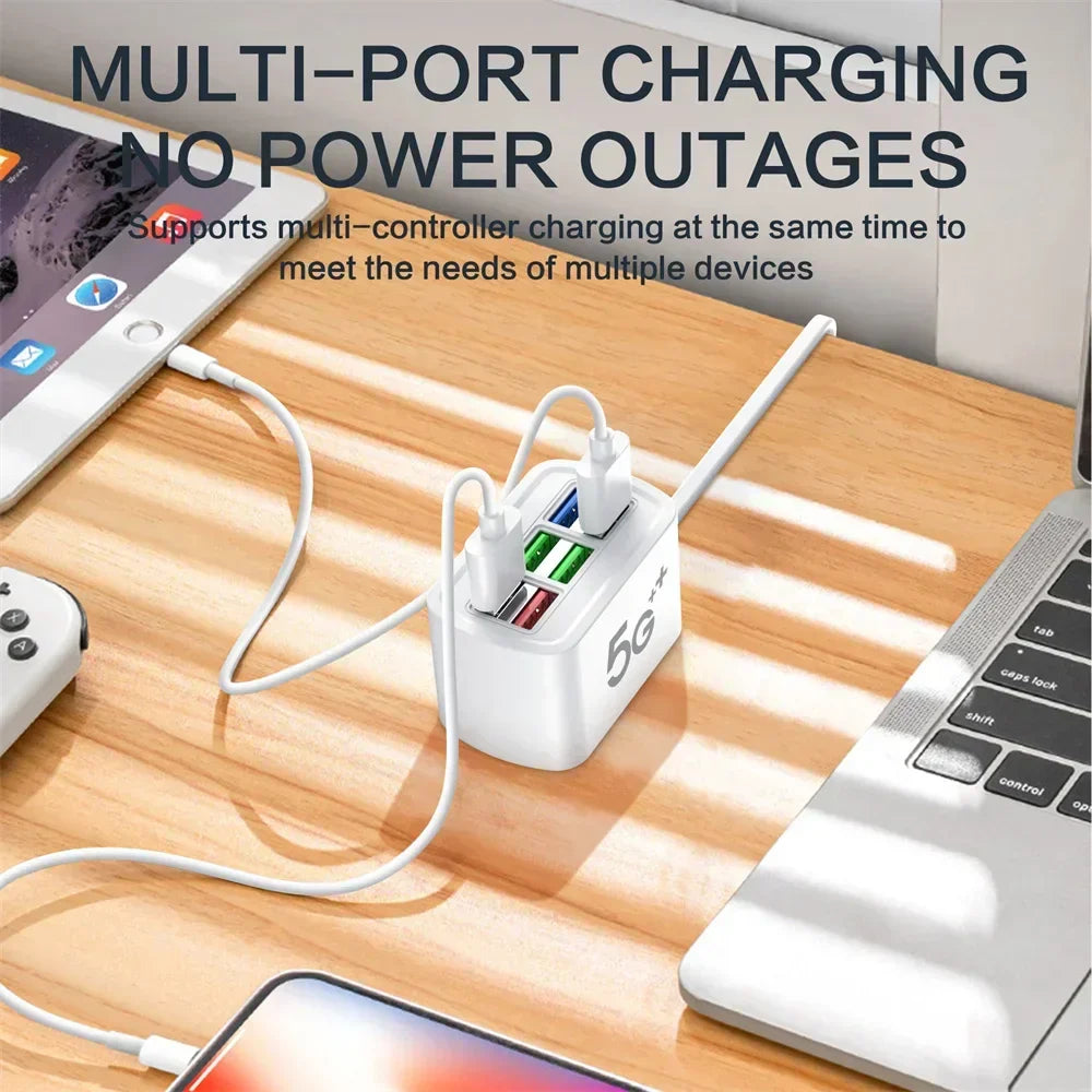 Fast USB Charger 6-in-1