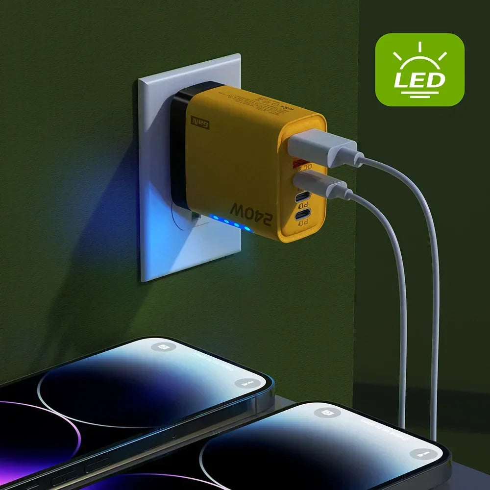 5-Port USB-C PD Charger