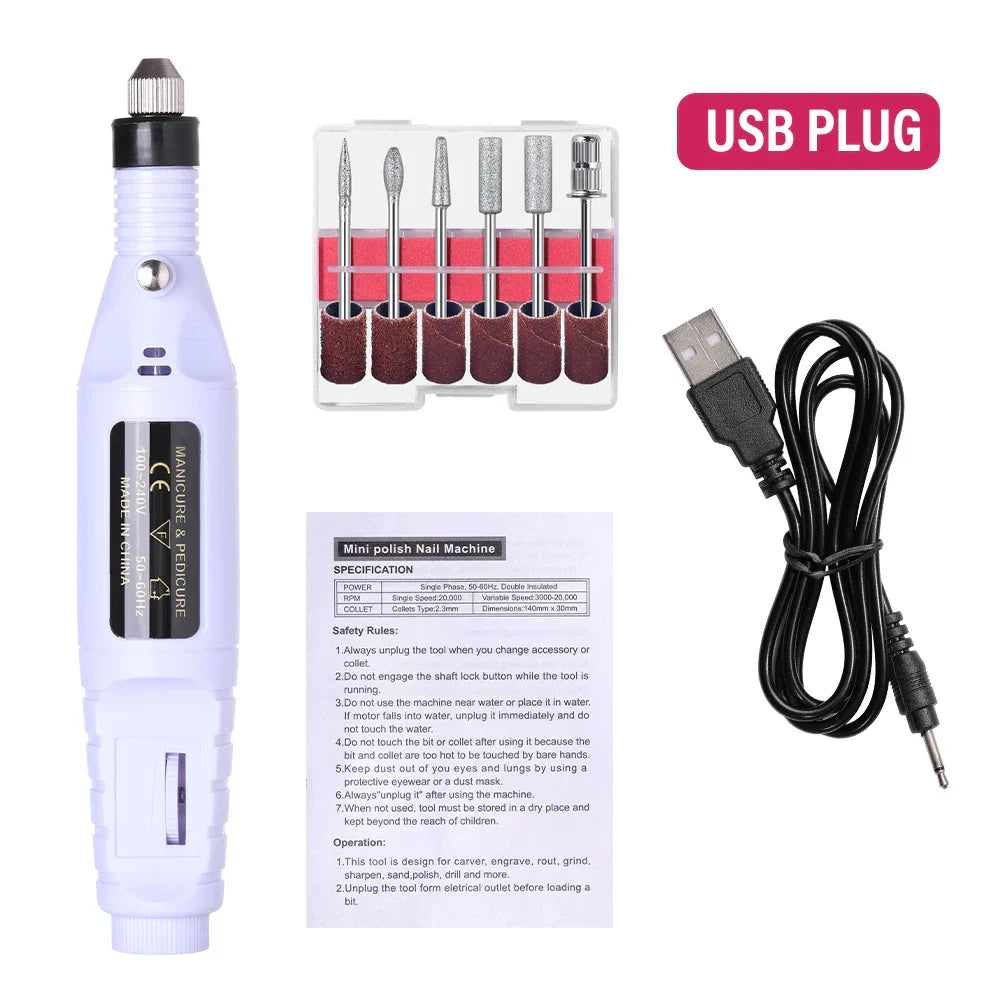 LULAA Electric Nail Drill