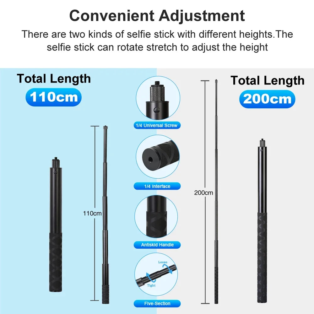 Panoramic Invisible Selfie Stick